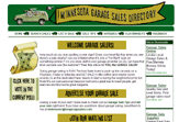 Image of Minnesota Garage Sale Directory homepage.